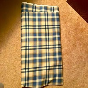 Beautiful tartan fabric.